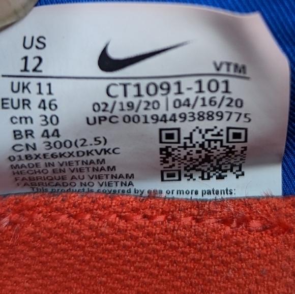 Nike Mens Air Max 2090 CT1091-101 Blue Running Shoes Sneakers Size 12 main image 6